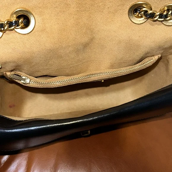 🔥🔥🔥Coach Black Leather Madison Shoulder Bag Crossbody Bag - Picture 12 of 14